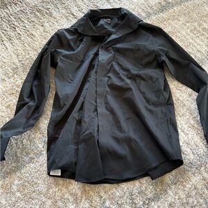 Van Heusen Men's Black Dress Shirt